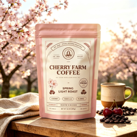 Sachet Doypack personnalisé avec logo imprimé en gravure pour grains de café, 250g, 500g, 1kg, avec fermeture Ziplock et valve de dégazage pour café torréfié