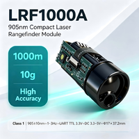 ERDI LASER LRF1000A 1000m Kelas 1 Pengukur Jarak Laser & Modul Sensor 905nm Industri untuk Sasaran Bangunan
