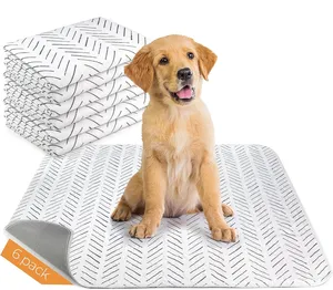 Almohadillas para orinar ecológicas biodegradables YK China para perros, almohadilla para orinar para entrenamiento de mascotas para sofá