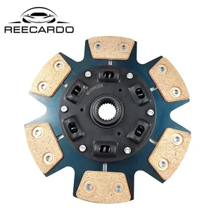 Disco de embreagem de corrida cerâmica 48667cb6, disco de embreagem 6 puck clutch placa