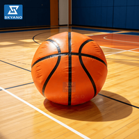 Modèle de ballon de basket gonflable géant pour événements sportifs, ballon de basket gonflable pour la publicité