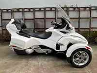 Can-Am Spyder Limited Trike d'occasion, moteur Rotax 1330cc, sièges chauffants, CarPlay, 80 km/h, moto de tourisme à 3 roues