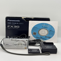 Cámara Digital Compacta Plc [exc++] Dmc-fx30 de 7.2mp Plateada de Japón con Garantía
