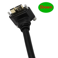 Cable USB 3.0 a Micro B Macho con Bloqueo de Tornillo Opcional de 5m