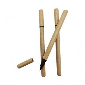 <b>Rolling</b> <b>Paper</b> Logo Custom Printed <b>Blue</b>/Black Ink Fluently Writing Eco Friendly Recycled Ballpoint Pen for Promotion - Product Image 2