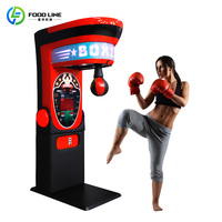 Machine de jeu de boxe pour parc d'attractions à longue durée de vie, expédition mondiale, machine d'entraînement de boxe fitness