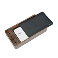 Samdi Bloc-notes Porte-cartes à notes autocollantes