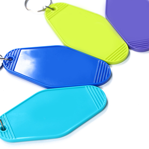 <b>Custom</b> Logo Motel Keychain Uv Decal Chain <b>Key</b> <b>Ring</b> Blank Motel Hotel Room Keychain - Product Image 3