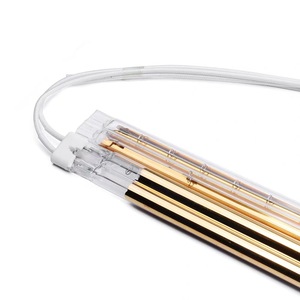 Élément chauffant infrarouge à <span class=keywords><strong>réflecteur</strong></span> doré, lampe chauffante <span class=keywords><strong>électrique</strong></span> infrarouge en quartz <span class=keywords><strong>pour</strong></span> thermoformage/formage sous vide des plastiques - Product Image 5