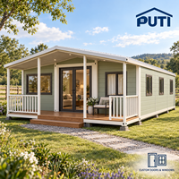 Maison conteneur modulaire extensible de 30 pieds sur mesure, bâtiment préfabriqué en acier avec portes et fenêtres, cabane, résidence privée, ferme