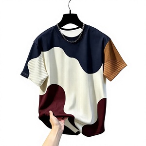 Fabricante de Camisetas para Hombre, Camisetas de Algodón Personalizadas, Nuevo Diseño, Camiseta con Cuello Redondo para Hombre, Proveedor Mayorista de Calidad Premium - Product Image 1