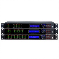 Sistem Manajemen Speaker Audio Metal Profesional 4-8 Saluran dengan Laju Pengambilan Sampel 192kHz dan DSP FIR Digital Terintegrasi