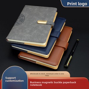 Libreta de Negocios Magnética de Cuero PU Grueso SYC A5 con 96 Hojas, Regalo de Papelería de Oficina - Product Image 5