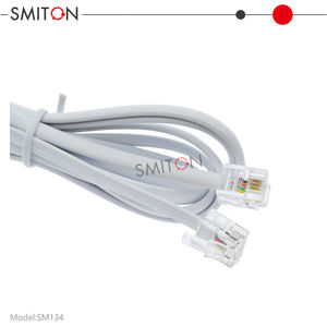 <span class=keywords><strong>Cable</strong></span> de Comunicación Telefónica CAT 3 <span class=keywords><strong>RJ11</strong></span> 6P4C de 1m/5m, <span class=keywords><strong>4</strong></span> Conductores, PVC, Trenzado - Product Image 6