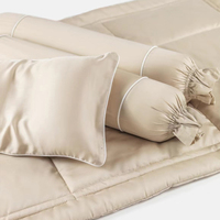 Literie de berceau de haute qualité taille personnalisée couverture matelassée pour bébé en bambou couverture tricotée pour bébé chaude et épaissie