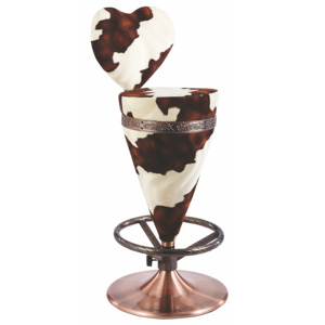Nuevo taburete de bar único con forma especial, restaurante, corazón de <span class=keywords><strong>amor</strong></span>, sillas de helado con espalda - Product Image 1