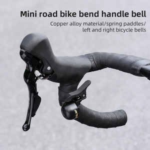 Campana de Bicicleta Mini ESLNF para Bicicleta de Carretera, Campana con Sonido Fuerte, Compatible con Manillares de Bicicleta de Carretera - Product Image 6