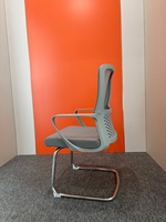 Chaise de bureau moderne en métal, installation simple, pour la maison, le bureau, l'hôtel, l'école, vente en gros à bas prix, haute qualité