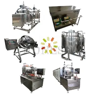 Macchina riempitrice di caramelle gelatinose ad alte prestazioni/macchina automatica per la produzione di caramelle alla gelatina/linea di produzione di caramelle