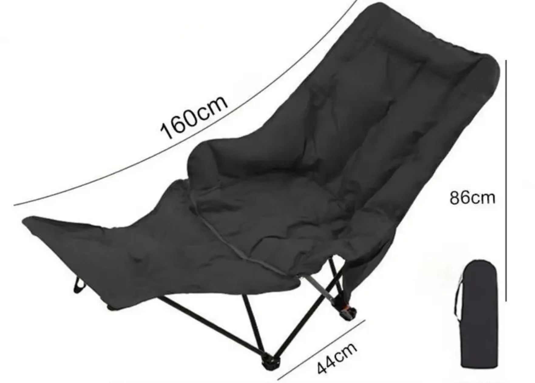 Sillón negro modelo Lounge
