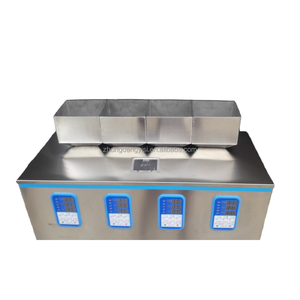 Machine de remplissage et de pesage automatique à quatre têtes pour pièces détachées, granulés, poudre, farine, noyaux de fruits, feuilles de thé, distributeur - Product Image 6