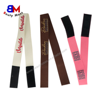 Bandeau élastique frontal réglable de luxe imprimé de logo personnalisé Bandeaux pour accessoires de cheveux Bandeau fondant pour perruques