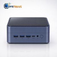 Mini PC CoreNest 2026 con IA, AMD Ryzen 7 8745HS, 8 Núcleos, 16 Subprocesos, hasta 5.1GHz, RAM DDR5, Mini PC de Escritorio para Juegos