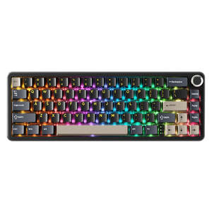 Clavier de jeu mécanique sans fil ATTACK SHARK X66, clavier de jeu tri-mode, clavier de jeu programmable RGB - Product Image 2