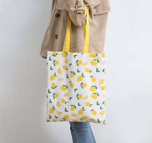 Nhà Máy Bán Buôn Chất Lượng Tốt Hai Mặt Sử Dụng Hai Lần Có Thể Tái Sử Dụng Có Thể Gập Lại Tốt Đẹp Bông Mua Sắm Túi Tùy Chỉnh Logo Canvas Tote Bag - Product Image 6