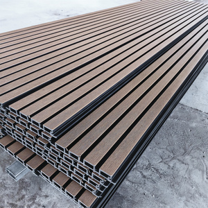 Panneau extérieur en métal texturé 219x26mm, design moderne, résistant au feu, imperméable, revêtement pour mur extérieur, <span class=keywords><strong>toit</strong></span>, maison, extérieur - Product Image 1