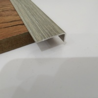 Bordure de nez d'escalier en aluminium antidérapante Garniture de carrelage Décorative OEM