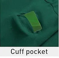 Polo violet décontracté pour hommes Matériau durable et doux Idéal pour les affaires, les vêtements décontractés et les vêtements de plein air - Product Image 5