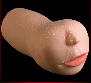 Copa de Masturbación Oral Realista, Elástica, Inodora, Color Trigo, con Efecto de Garganta Profunda, Juguete Sexual Masculino, Suministro de Fábrica - Product Image 6