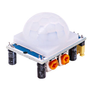 HC-SR501 modul Sensor piroelektrik impor tubuh manusia penginderaan inframerah dengan komponen elektronik pilihan pelat biru merah - Product Image 4