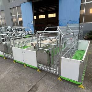 Fabrika fiyat toptan domuz çiftliği domuz kafesi ekipmanları yetiştiriciliği tezgahları PVC Sow Farrowing sandık - Product Image 2