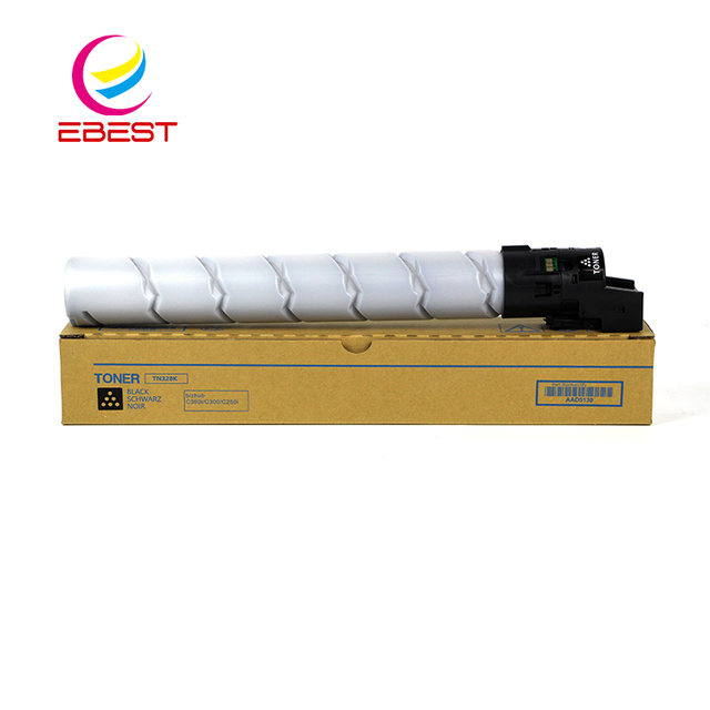 EBEST Compatible TN328 for Konica Minolta Bizhub C250i C251i C300i C301i C360i C361i C7130i Copier Color Toner Cartridge