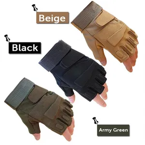 Vente chaude US Journey Retail Sports Paint Ball Tactique Trekking Gants Slip En Plein Air Hommes Combat Cool Fingerless Hommes Gants