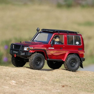 Coche de Control Remoto Eléctrico RC, Modelo Rock Crawler 1/10 RGT SJY-EX86020 LC71 INTRUDER 4WD 2.4G, Cable USB, Alcance de 200M, Pilas AA - Product Image 3