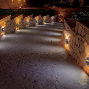 מתח נמוך 12v חיצוני ip65 עמיד למים למעלה & למטה פליז נוף גן אור דשא צעד אור על מכירה חמה למכירה חמה - Product Image 5