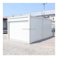 Contenedor de acero prefabricado desmontable de 20 pies, casa móvil lista para usar, garaje, garaje, taller, almacén, edificio de oficinas