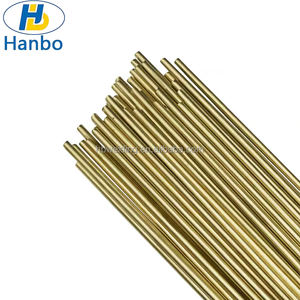 Venta directa de fábrica HS221F Electrodo Alambre de soldadura de cobre <span class=keywords><strong>amarillo</strong></span> de estaño SCu6810A Cobre-hierro ERCuZn40SnSi Alambre de soldadura TIG de latón - Product Image 1