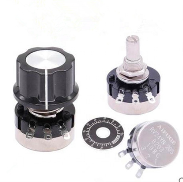 RV24YN20S B103 10K Ohm Carbon Film Potentioemter with Dial Knob