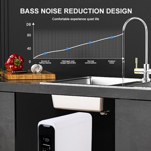 Système <span class=keywords><strong>RO</strong></span> sans réservoir 800GPD, filtration en 9 étapes, certifié ASNI, machine à eau potable alcaline, niveau de pH minéralisé + purificateur <span class=keywords><strong>RO</strong></span> - Product Image 4
