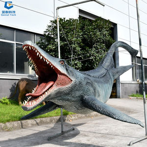 SGAD080 Patio de juegos interior Dinosaurio Show Tamaño natural Animatronic Dinosaurio Mosasaur Modelo en venta - Product Image 3