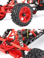 Rofun 360C 2024 Profesional, Buggy RC Nitro con Motor de Gasolina de 36CC, Nylon Mejorado, RTR, Tracción Trasera, Grado Hobby, Camioneta Baja