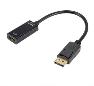 Convertisseur DP vers HDTV Mâle vers Femelle 4K DisplayPort HD-MI Câble Adaptateur OTG Commutateur Vidéo 1080P pour Ordinateur Portable Moniteur Caméra - Product Image 1