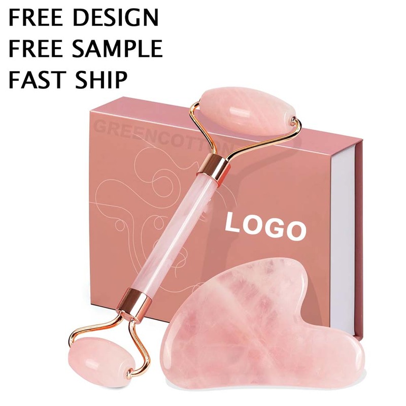 Custom logo Double headed Roller Massager