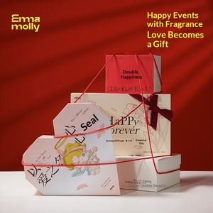 Caja de Regalo con Velas Románticas Emma Molly - Regalo de Cumpleaños, Boda y Compromiso para la Mejor Amiga - Product Image 5