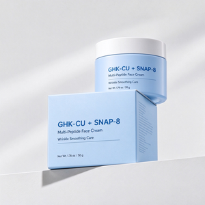 Crème pour le visage GHK CU SNAP 8 Multi Peptide, Tripeptide de cuivre, 1 Butylène Glycol, Glycérine, hydratante, lissante pour la peau - Product Image 1