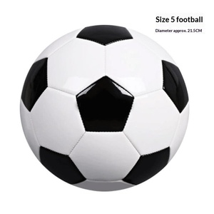 Ballon de football de taille 5, 19 cm, pour enfants et adultes, couture à la machine, entraînement, compétition, <span class=keywords><strong>test</strong></span>, ballon de football pour enfants - Product Image 5